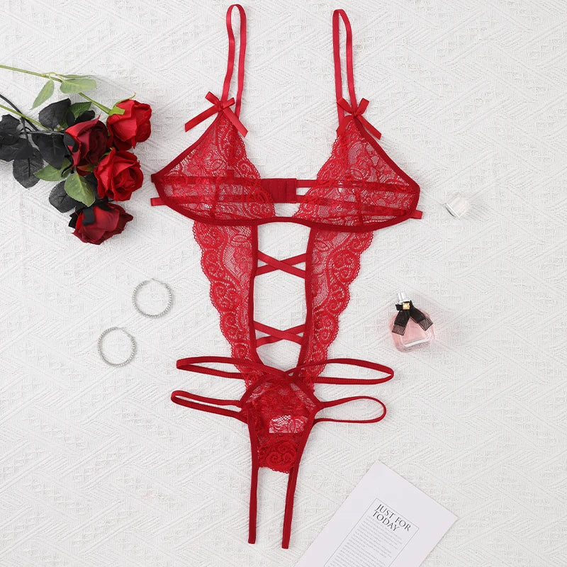 Sexy Women Bra Panties Set Crop Top Seamless Underwear Fitness Bra One-piece Transparent Female Lingerie Set Intimates Tight