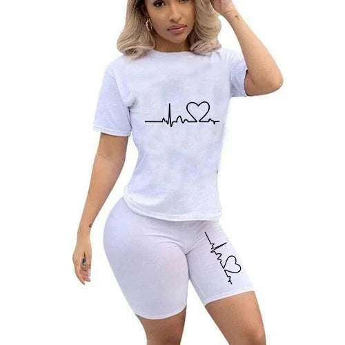 Sportswear T-Shirts and Shorts Ladies