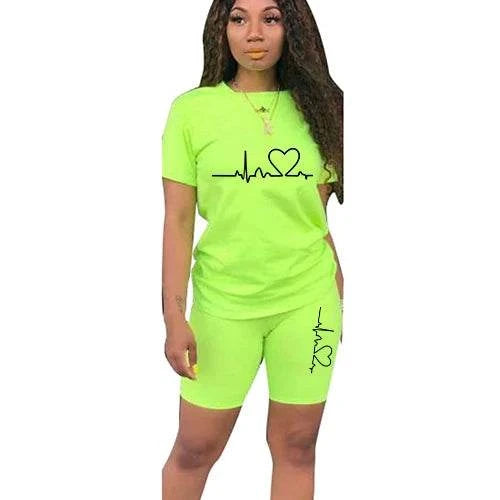 Sportswear T-Shirts and Shorts Ladies