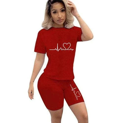 Sportswear T-Shirts and Shorts Ladies