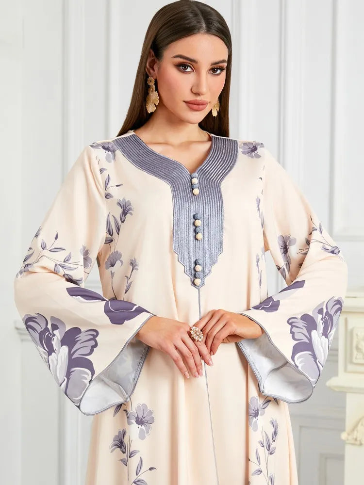 Abayas For Women Dubai Luxury 2025 African Muslim Fashion Dress Caftan Marocain Evening Party Dresses Boubou Robe Djellaba Femme