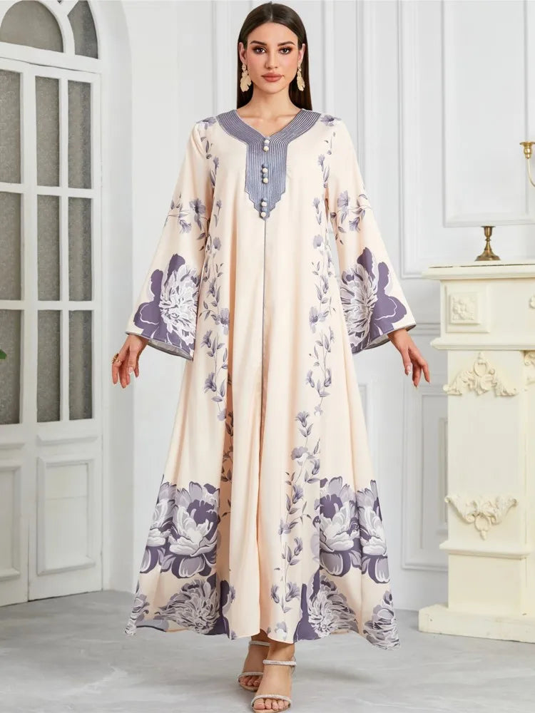 Abayas For Women Dubai Luxury 2025 African Muslim Fashion Dress Caftan Marocain Evening Party Dresses Boubou Robe Djellaba Femme