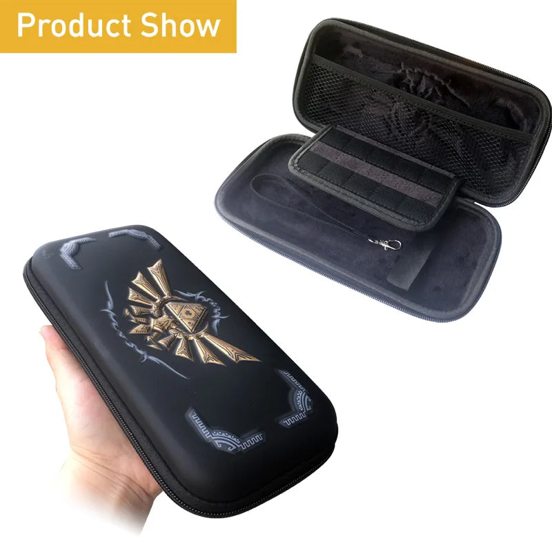 3D Theme Storage Bag For Nintendo Switch Portable Carrying Hard Case Waterproof NS Switch OLED Game Accessories