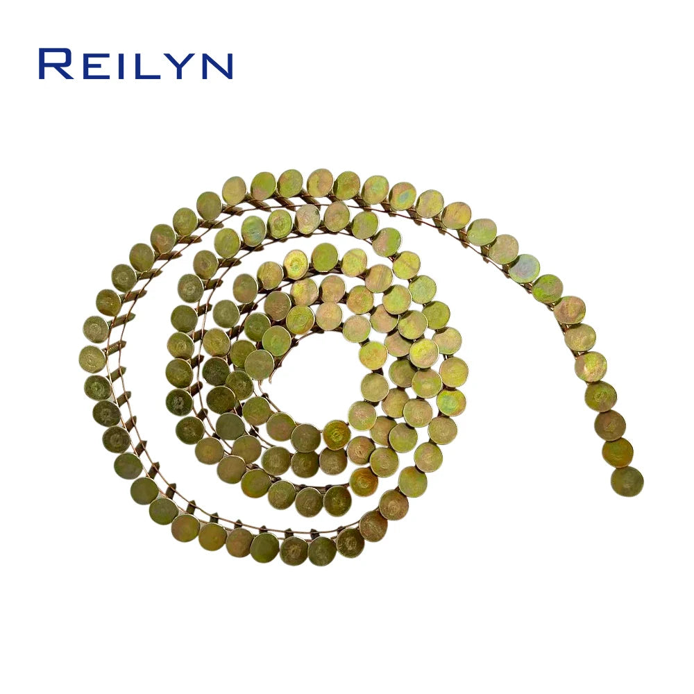 720pcs 15 Degree Roofing Coil Nails 3.05x25mm 3.05x32mm Big Cap Round Head Tacks for Pneumatic Nailer Woodworking Tool