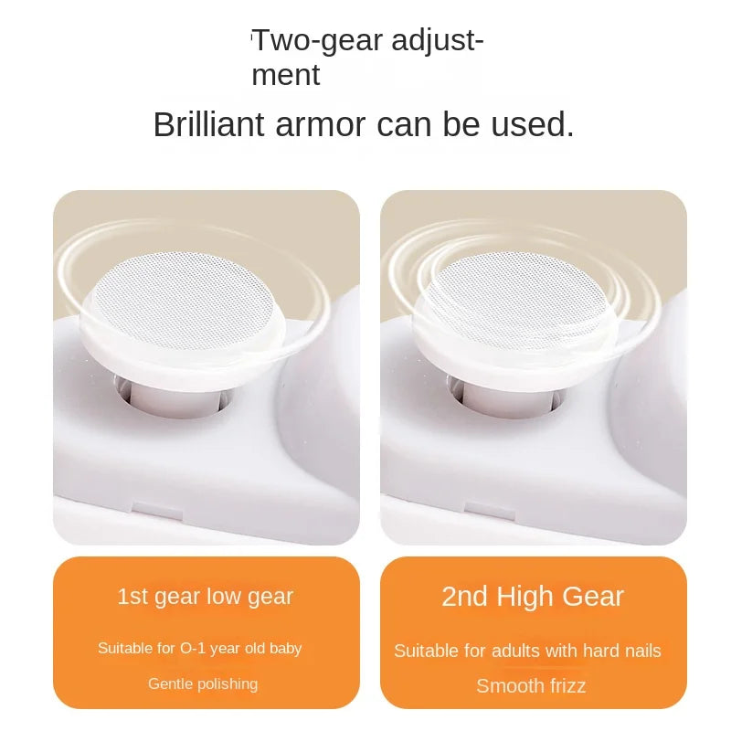 1 Pcs Electric Automatic Nail Clipper Manicure Nail Trimmer For Adult