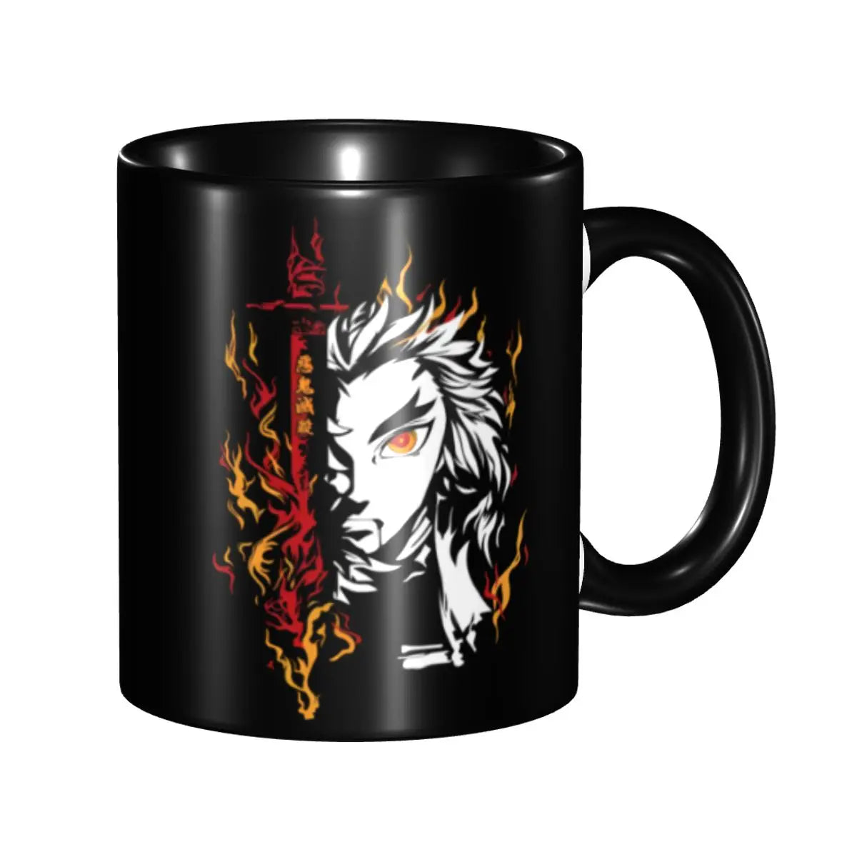 New Arrival Demon Slayer Nezuko Kamado In Fury Accessories Mug Cute Tea Cup