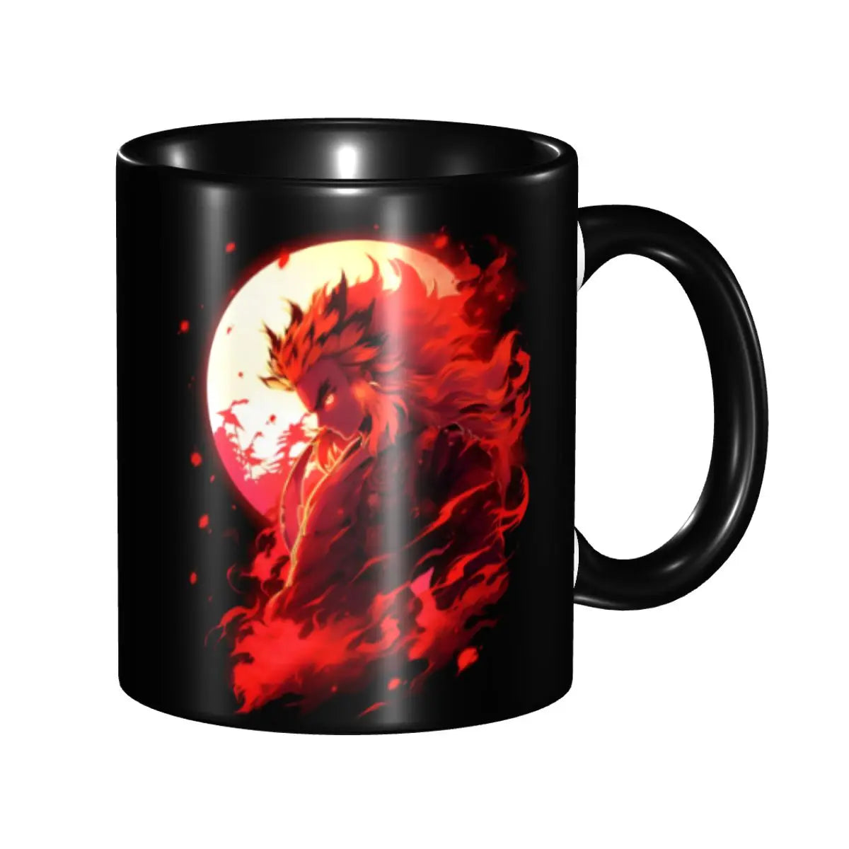 New Arrival Demon Slayer Nezuko Kamado In Fury Accessories Mug Cute Tea Cup