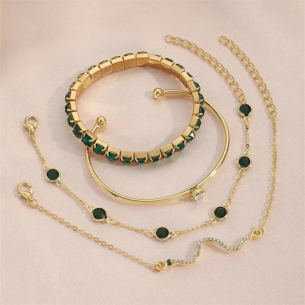 Set Fashion Snake Green