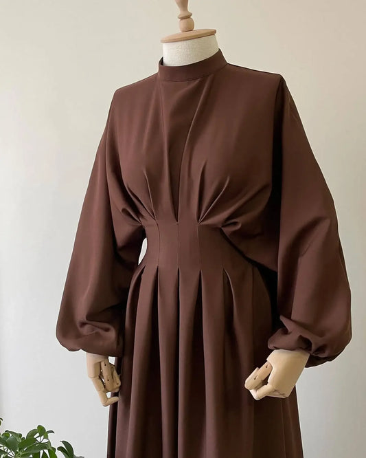 Muslim Modest Dress Kaftan Prayer abaya Ramadan Linen Abaya Dubai Turkey Islam Clothes Women Kebaya Robe Arabe Femme Musulmane