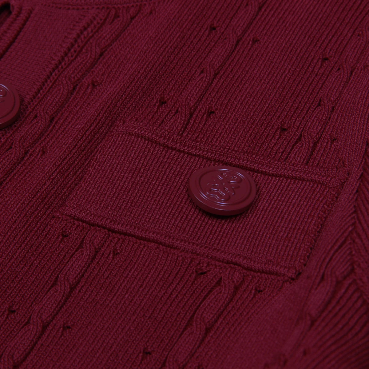 Three Color High-quality New Fashionable Elastic Knitted Hollow Round Neck Single Breasted Short Sleeved Slim Fit Women's Dress