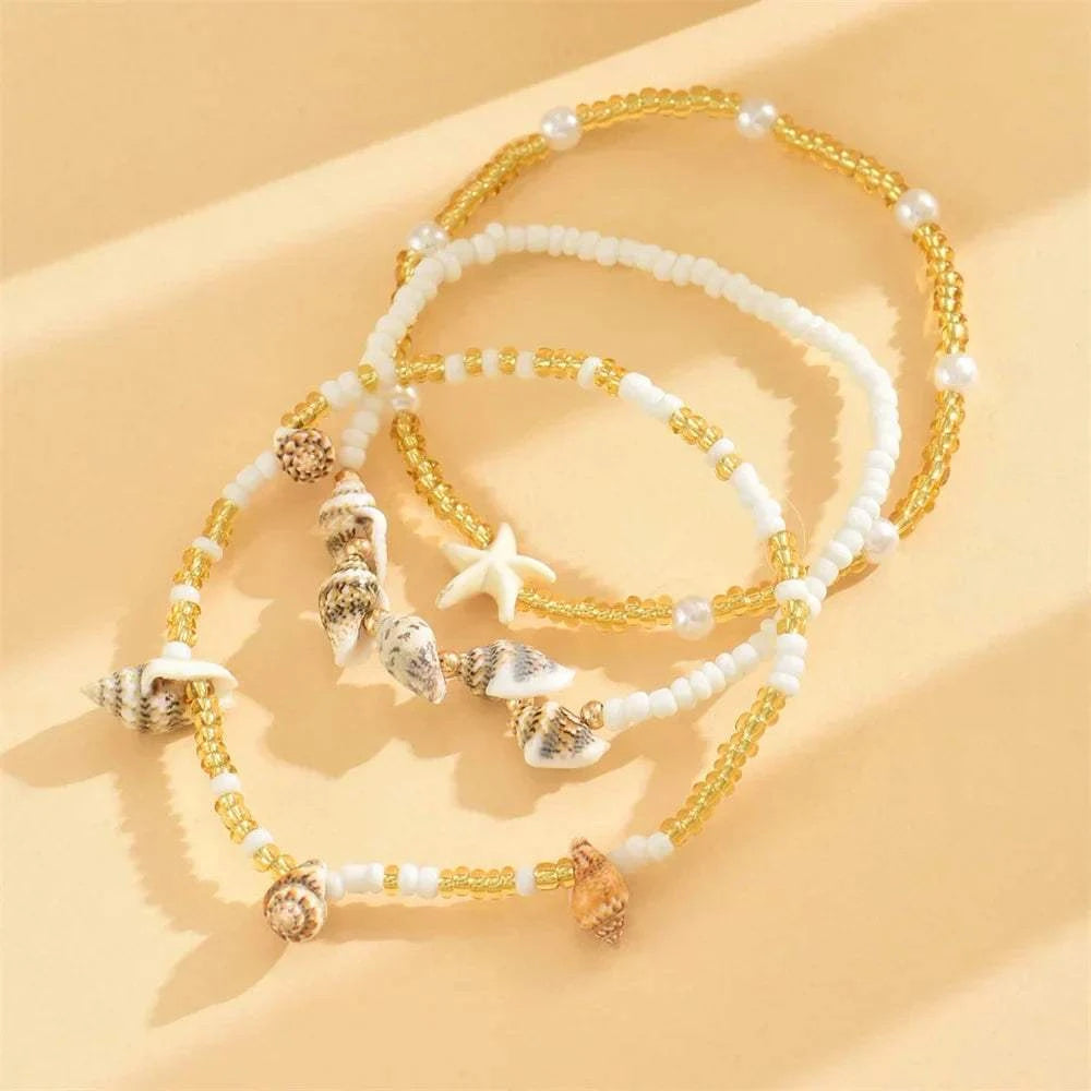 Trendy Beach Jewelry Set