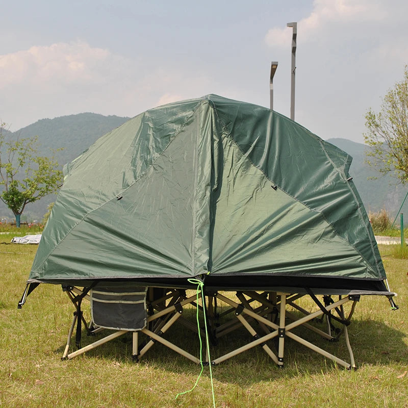 Ultralight 2 Person Backpacking Tent Can Be Used As Cot Bed Tent or Bikepacking Tent, Light Weight Cot Tent Not Include Bed
