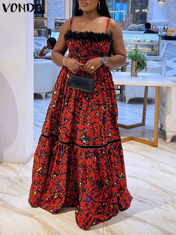 Strap Evening Dress Women Sexy