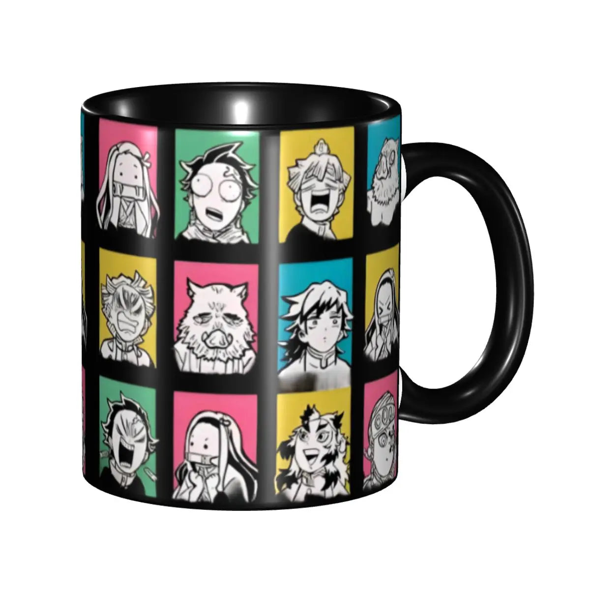 New Arrival Demon Slayer Nezuko Kamado In Fury Accessories Mug Cute Tea Cup