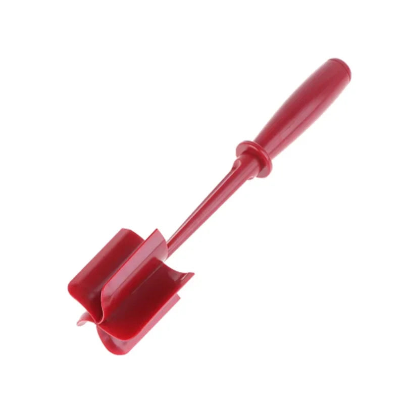 Meat Chopper Kitchen Ground Beef Masher Mixing Grinding and Pounding Spatula Meat Scraper for Mincing Meat Home Gadgets