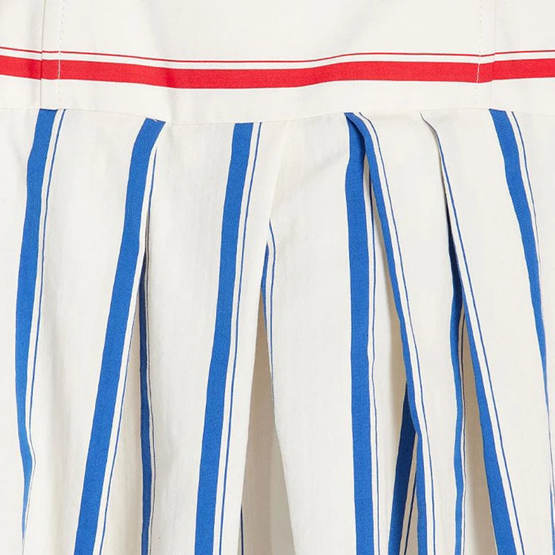 Flaxmaker Fashion Womens Dresses Casual Women Striped Print Sling Maxi Dress Round Neck Sleeveless Long Dress Vestidos Dresses