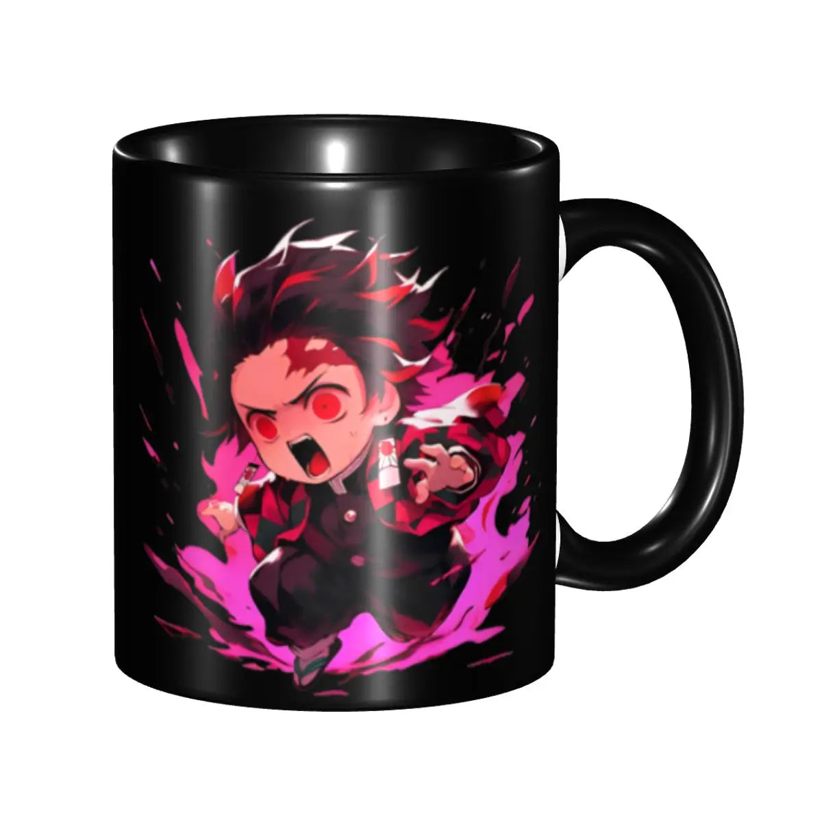 New Arrival Demon Slayer Nezuko Kamado In Fury Accessories Mug Cute Tea Cup