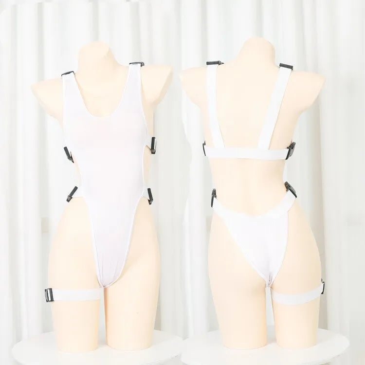 Velvet Straightening Waist Exposed Sexy Tight jumpsuit