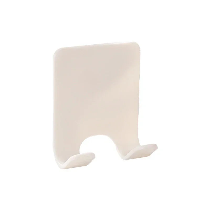 1/2/4PCS Adhesive Razor Holder Wall Mounted Bathroom For Shower Hook Rack Shaver Holder Plastic Hook Holder Razor Rack