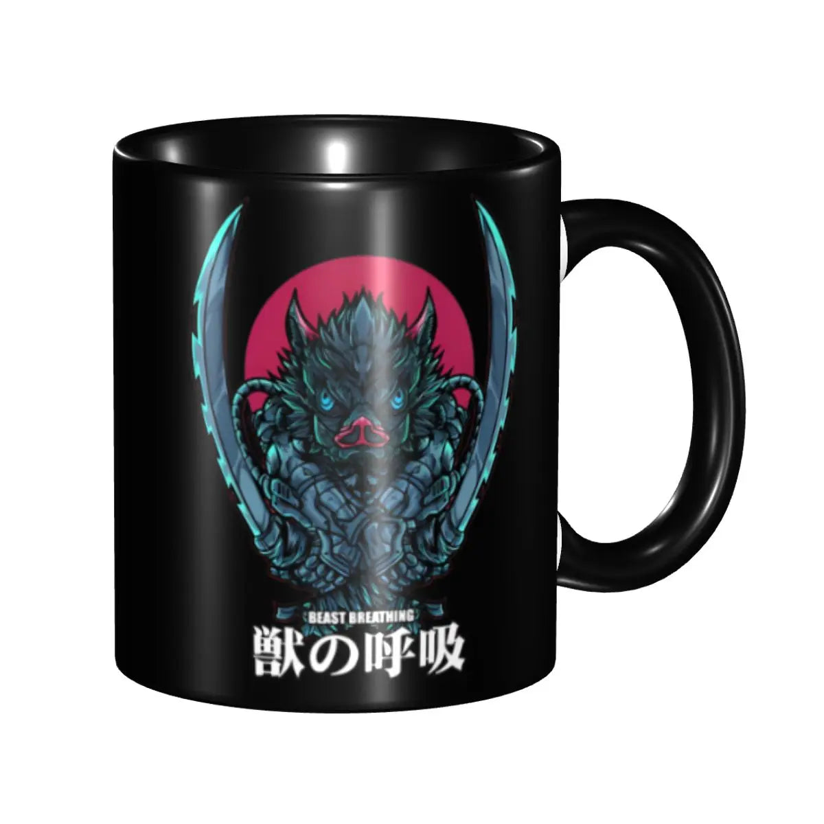 New Arrival Demon Slayer Nezuko Kamado In Fury Accessories Mug Cute Tea Cup