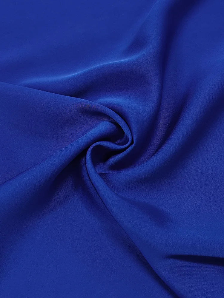 Gymystars One Shoulder Evening Dresses Women's Fashion Pleated Long Dress Summer Asymmetric Contrast Color Casual Party Dress