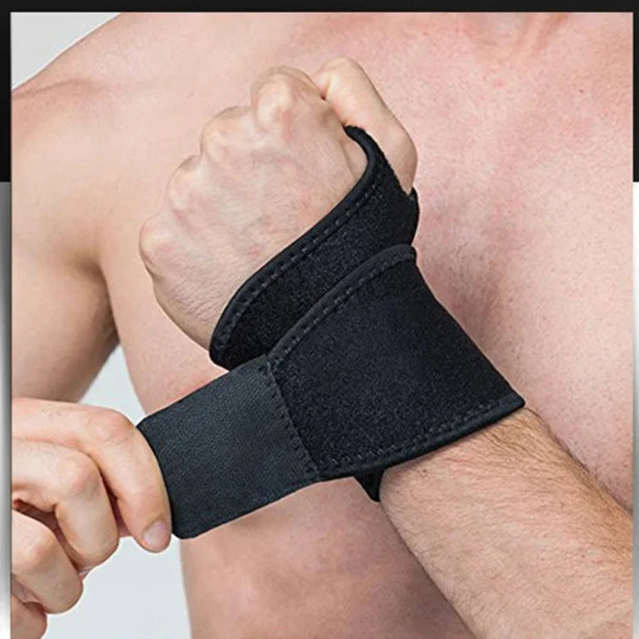 Preventing Sprain Adjustable Wrist Brace for Carpal Tunnel & Tendinitis Pain Relief – Sport Support Wrap for Arthritis & Sprains