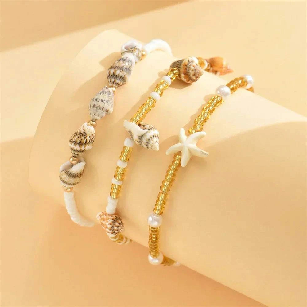 Trendy Beach Jewelry Set