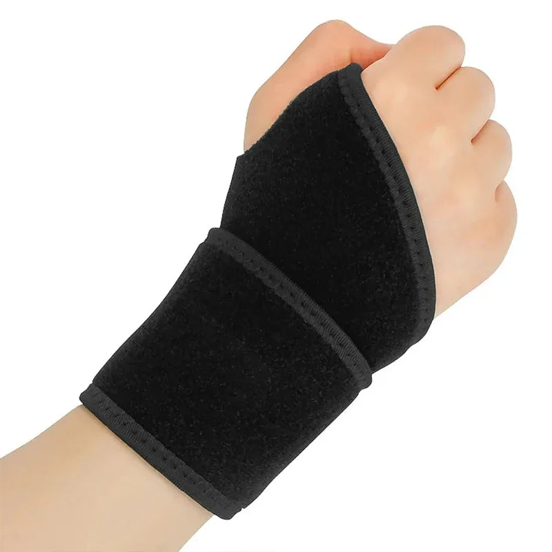 Preventing Sprain Adjustable Wrist Brace for Carpal Tunnel & Tendinitis Pain Relief – Sport Support Wrap for Arthritis & Sprains