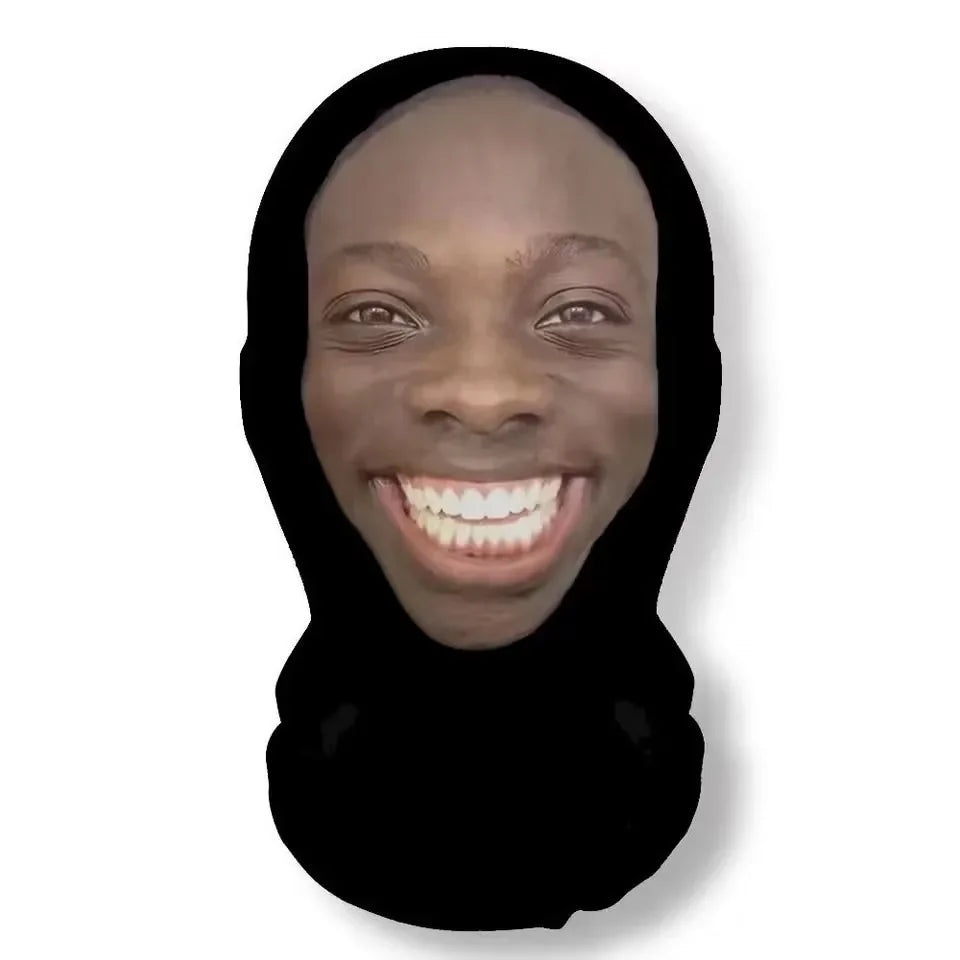 Funny Full Face Mask 3D Printed Celebrity Face Masks Elastic Mesh Halloween Cosplay Party Props Balaclava Headcovers