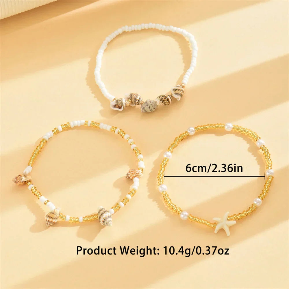 Trendy Beach Jewelry Set