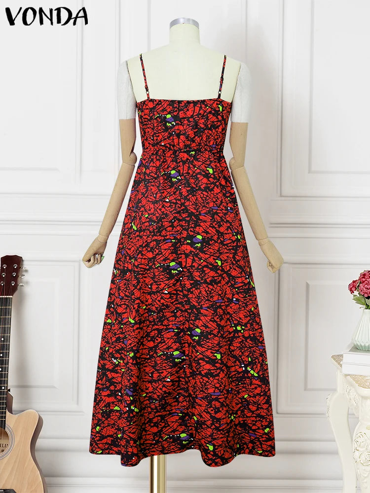 Strap Evening Dress Women Sexy