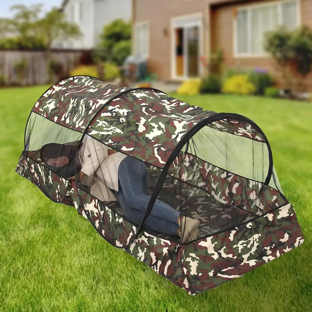 Camping Mesh Tent Folding Net Tent Portable Waterproof Outdoor Camping Hiking Single/double Person Backpacking Shelter Net Tent