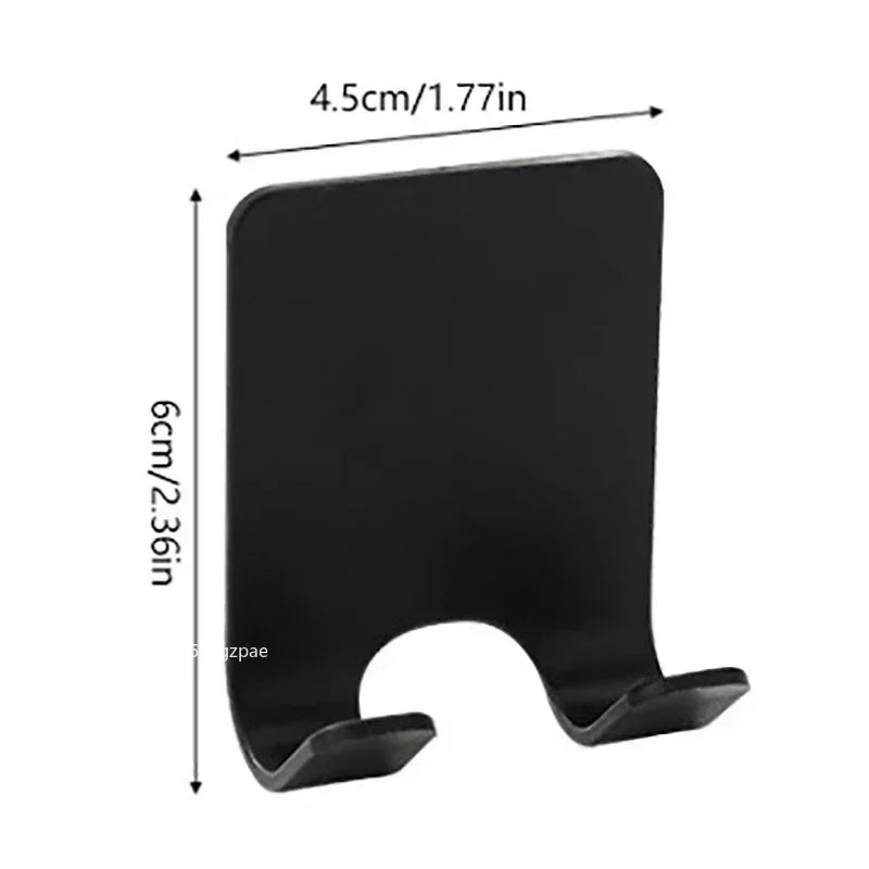 1/2/4PCS Adhesive Razor Holder Wall Mounted Bathroom For Shower Hook Rack Shaver Holder Plastic Hook Holder Razor Rack