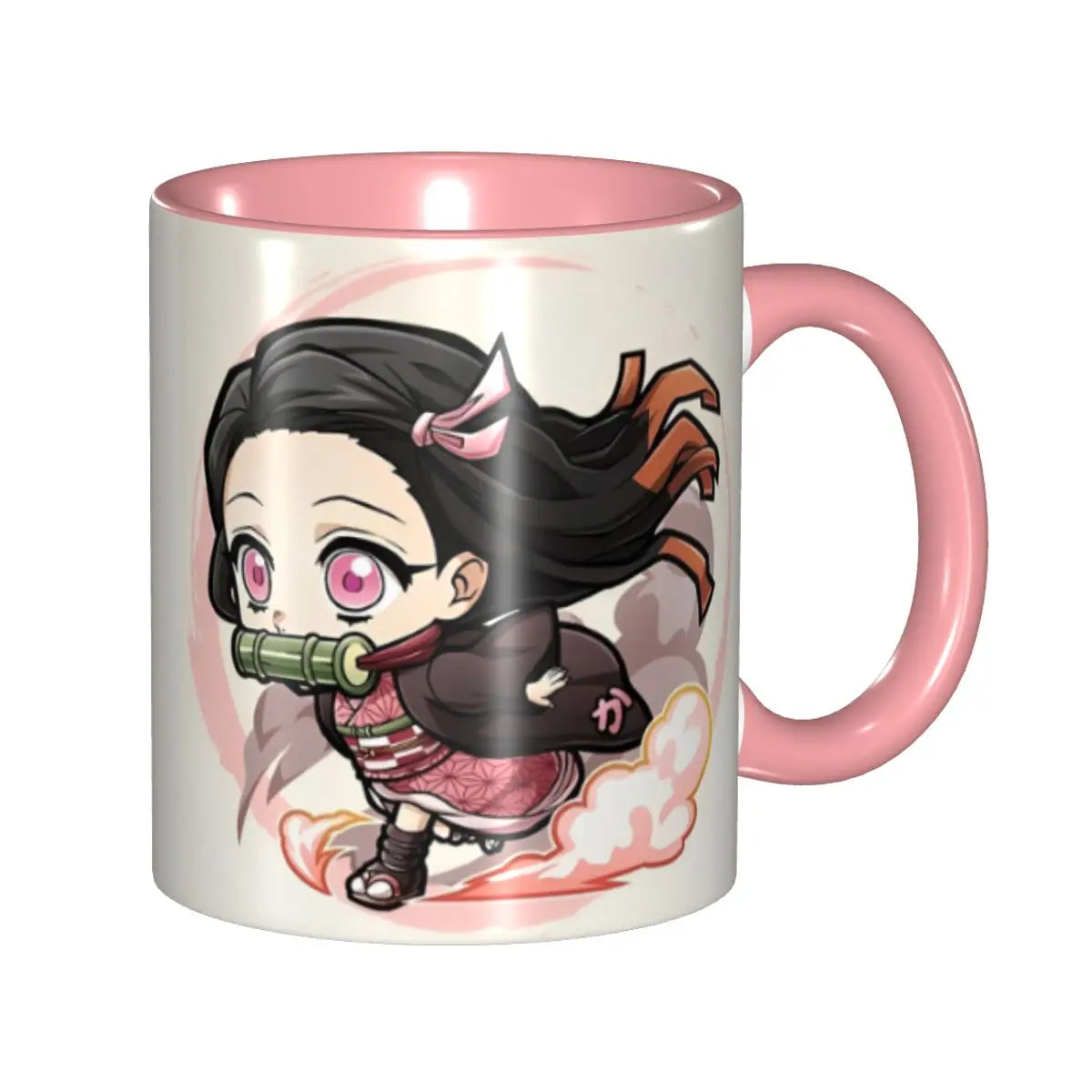 New Arrival Demon Slayer Nezuko Kamado In Fury Accessories Mug Cute Tea Cup