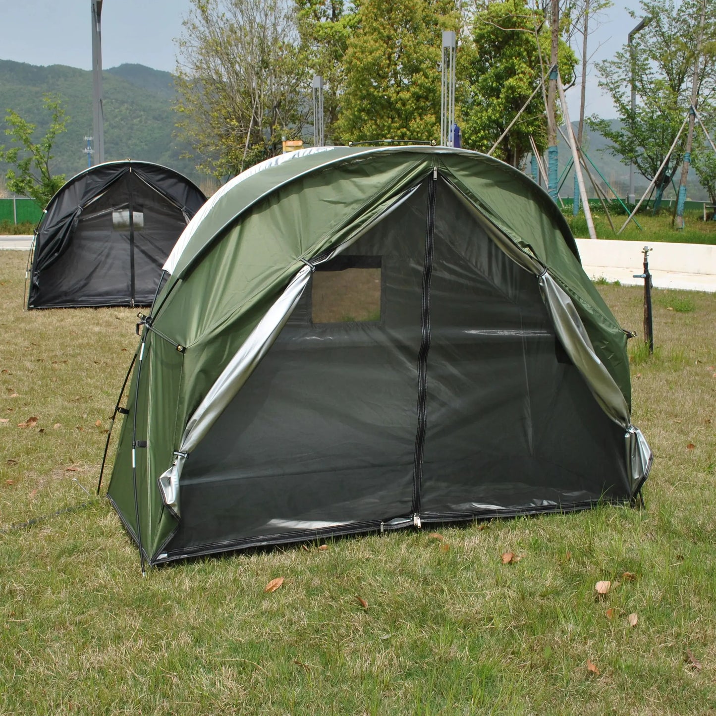 Durable Outdoor Individual Tent for Backpacking,CZX-725 1 Person Tent Not Include Cot,1 Person Tent,Ground Tent,Sleeping Tent