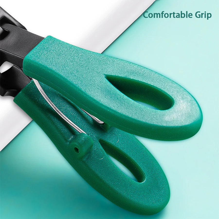 Portable Ultra Sharp Nail Clippers Stainless Steel Wide Jaw Opening Anti Splash Toe Nail Clippers Adult Thick Nails Large Open