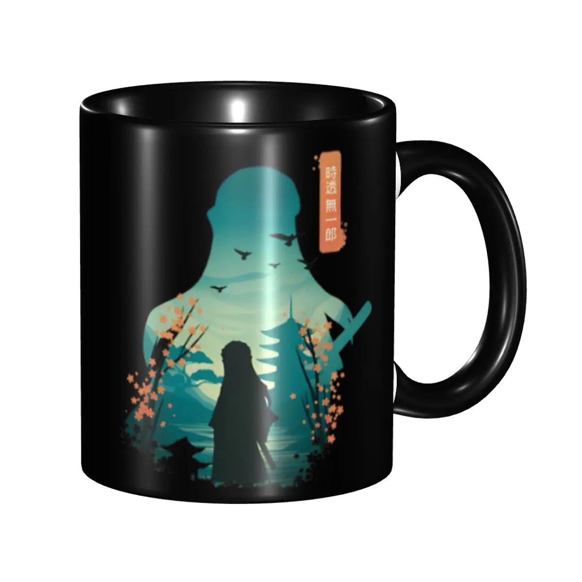 New Arrival Demon Slayer Nezuko Kamado In Fury Accessories Mug Cute Tea Cup