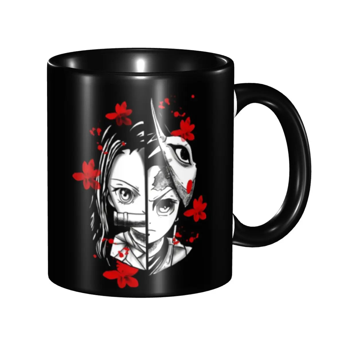 New Arrival Demon Slayer Nezuko Kamado In Fury Accessories Mug Cute Tea Cup