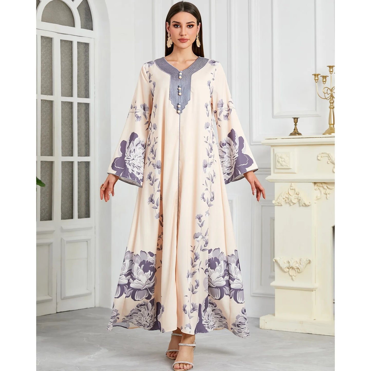 Abayas For Women Dubai Luxury 2025 African Muslim Fashion Dress Caftan Marocain Evening Party Dresses Boubou Robe Djellaba Femme
