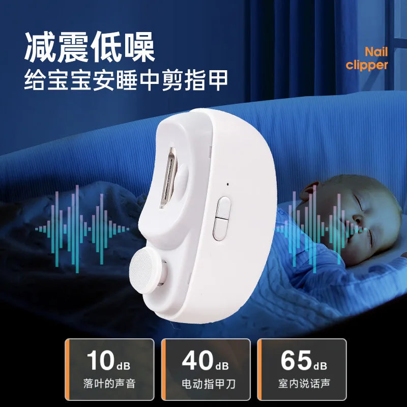 1 Pcs Electric Automatic Nail Clipper Manicure Nail Trimmer For Adult