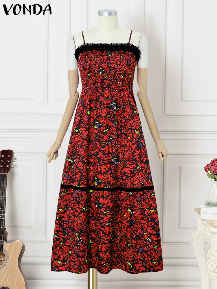 Strap Evening Dress Women Sexy