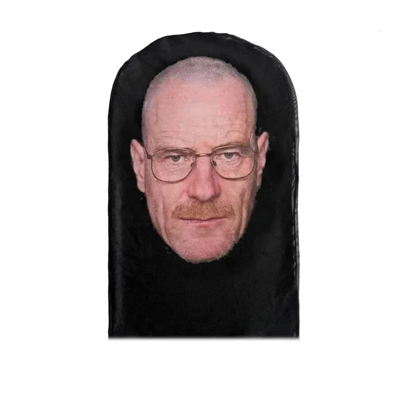 Funny Full Face Mask 3D Printed Celebrity Face Masks Elastic Mesh Halloween Cosplay Party Props Balaclava Headcovers